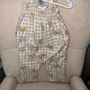 Disney Cream Overalls